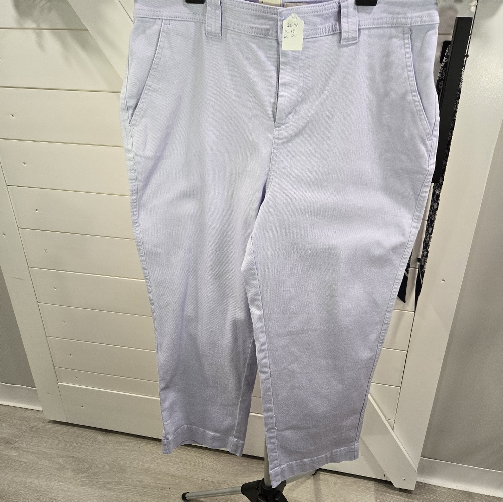 Stylish A New Day, Light Purple Lavender Denim Pants